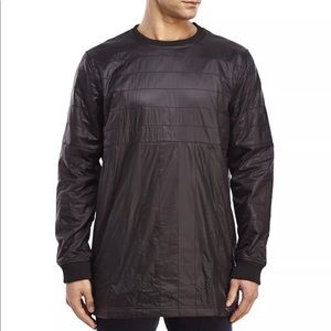 Control Sector Nylon Quilted Pullover Sweatshirt
